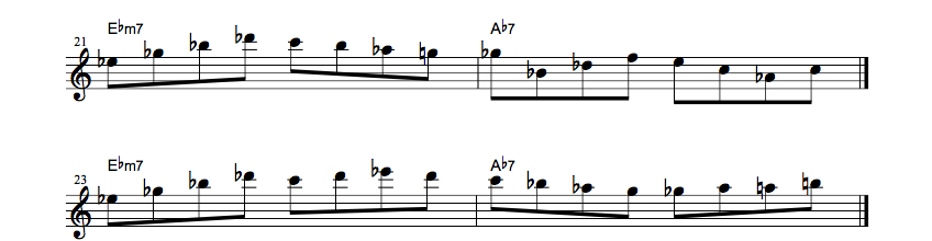 JAZZ SAX LESSON.NET 13.6